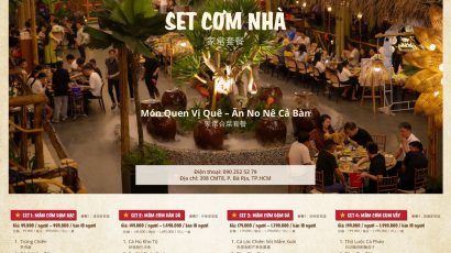 Đi Du Lịch Ghé Đông Nam Bộ - Set Cơm Nhà Ngon Cho Mọi Đoàn Khách