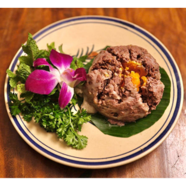 Bò Đùm Trứng Muối