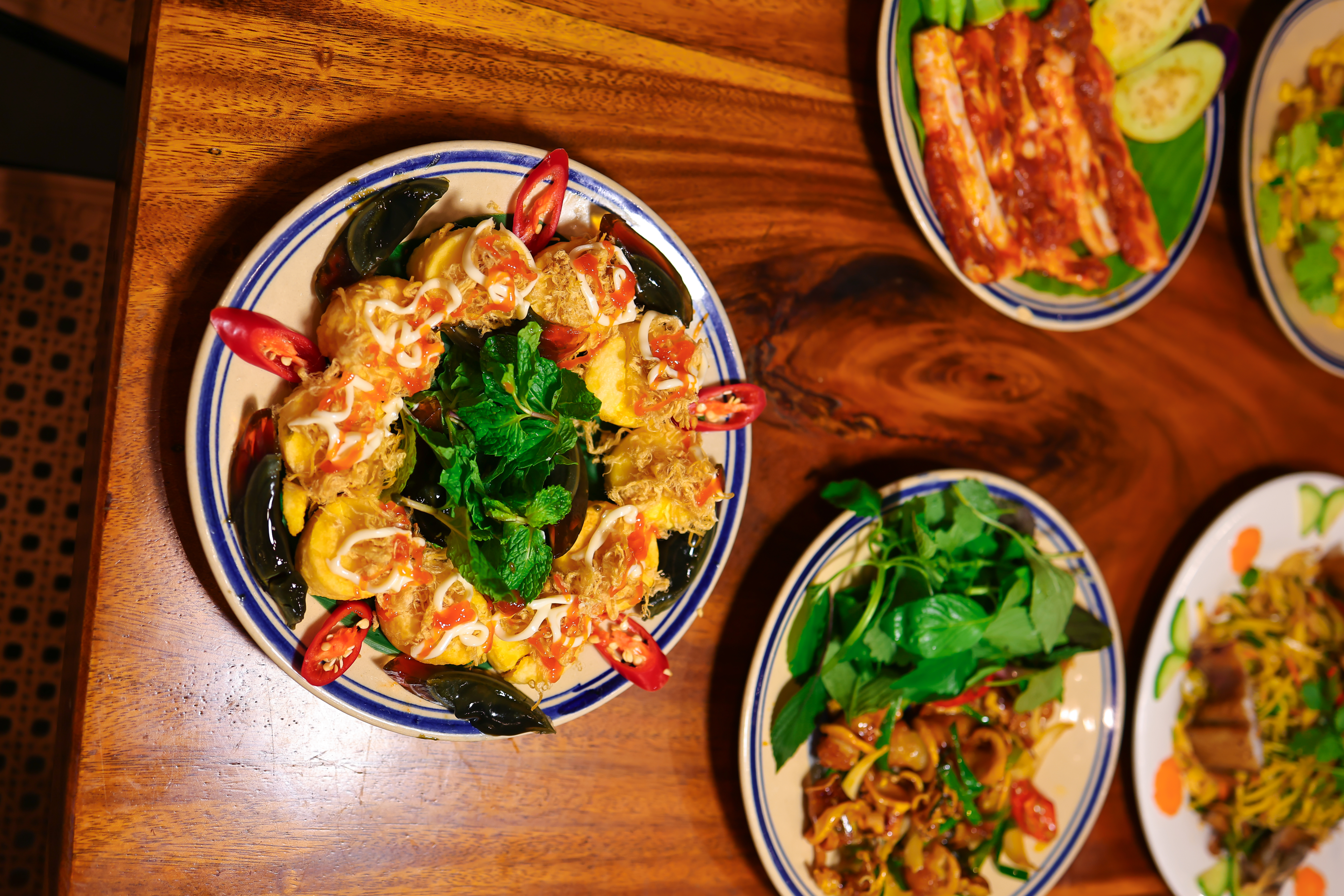 Đậu Hủ Chà Bông Bắc Thảo - hải sản tươi sống giá rẻ tại Làng Nướng Đông Nam Bộ 