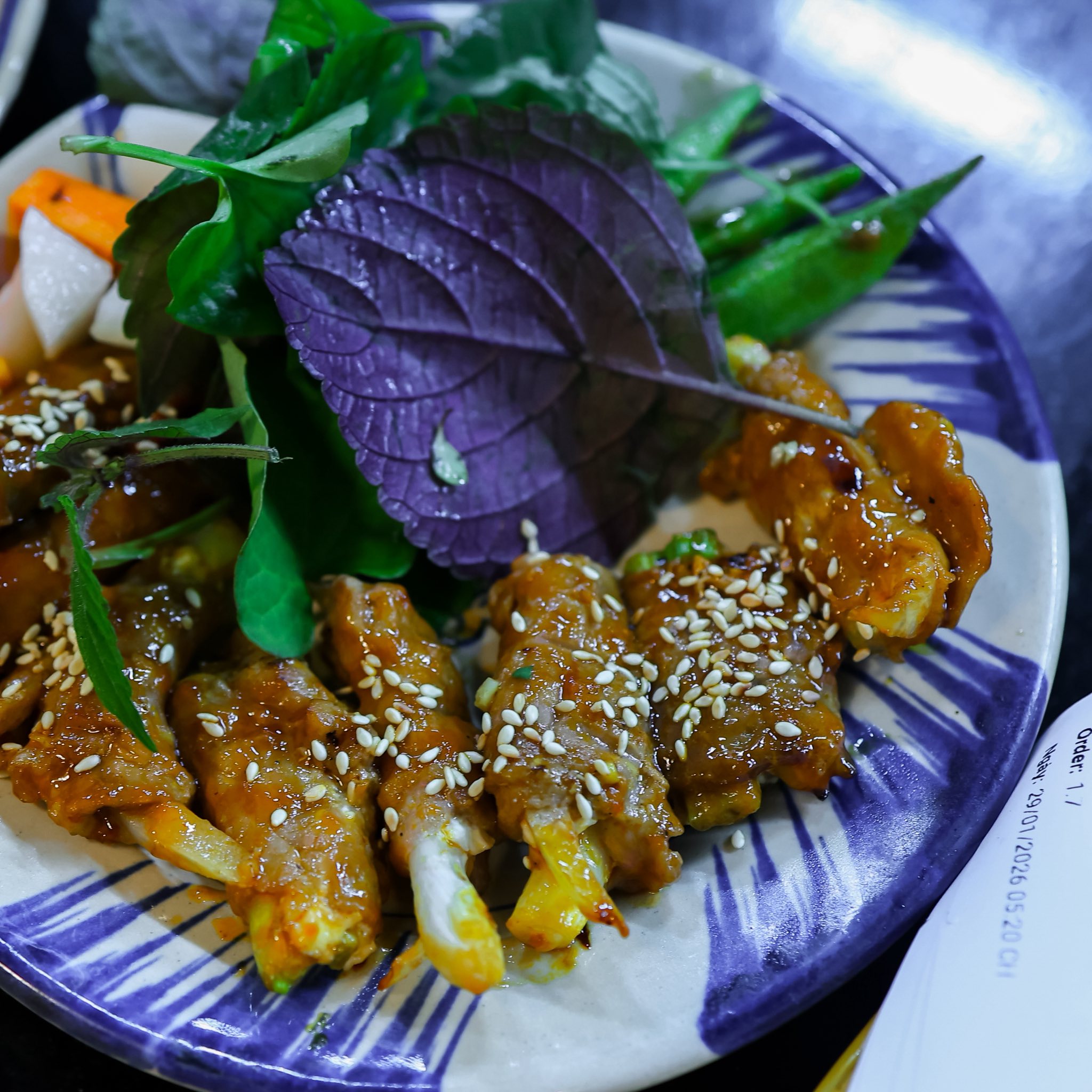 Món Bò cuộn phô mai của Làng nướng Đông Nam Bộ 