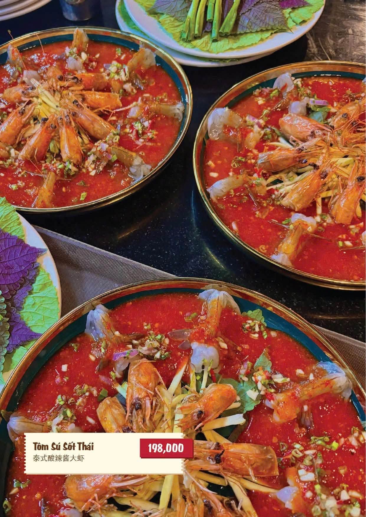tôm sốt thái tại Lều Nướng